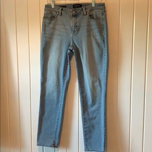 Talbots light wash jean